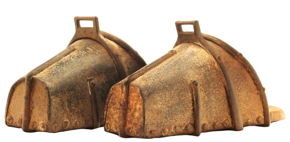 A Pair of 18th Century Spanish Stirrups