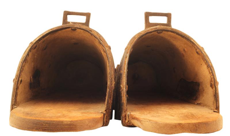 A Pair of 18th Century Spanish Stirrups