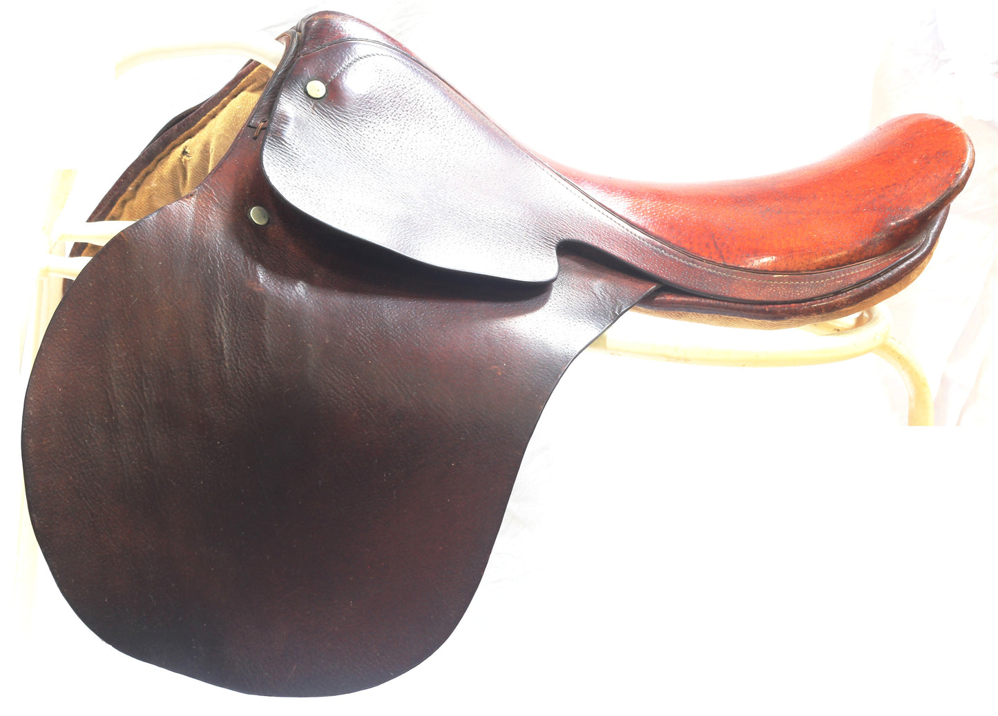 Vintage Leather Pony Club Saddle