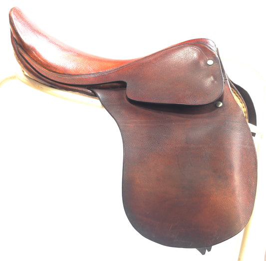 Vintage Leather Pony Club Saddle