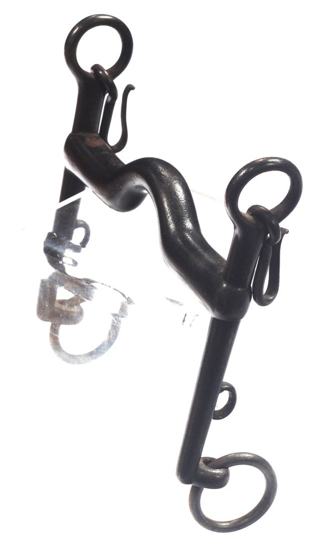 An Antique Steel Weymouth Bit by Latchford