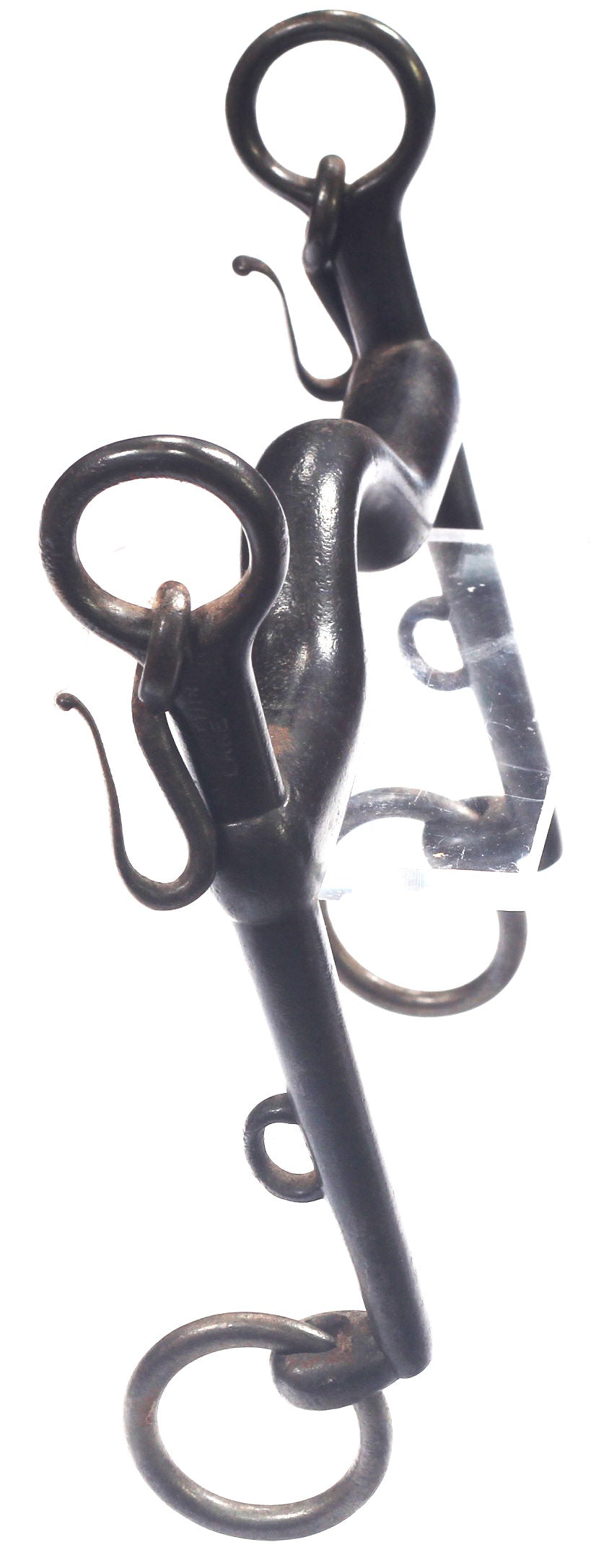 An Antique Steel Weymouth Bit by Latchford