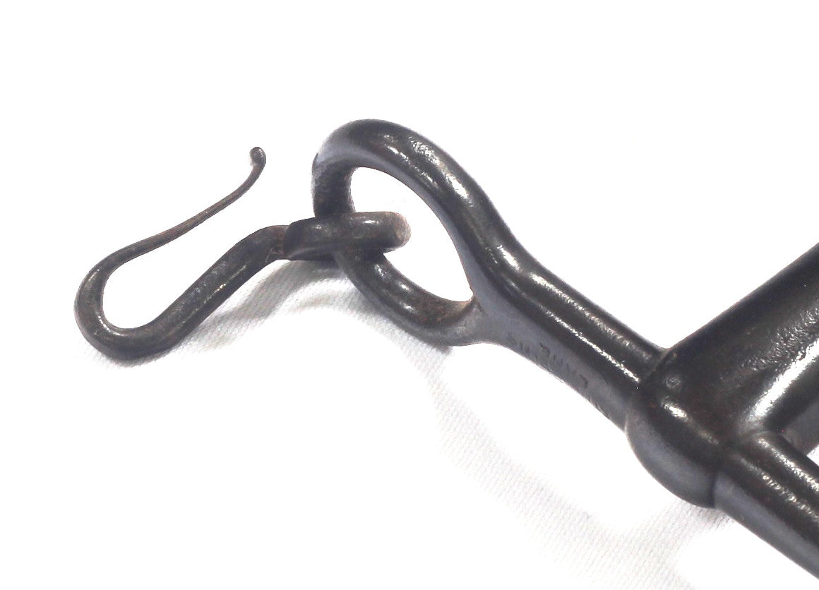 An Antique Steel Weymouth Bit by Latchford