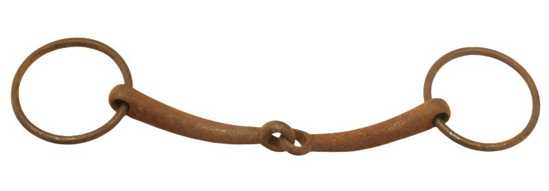 A Loose Ring Snaffle Horse Bit