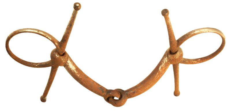 A Ball Cheek Horse Bit