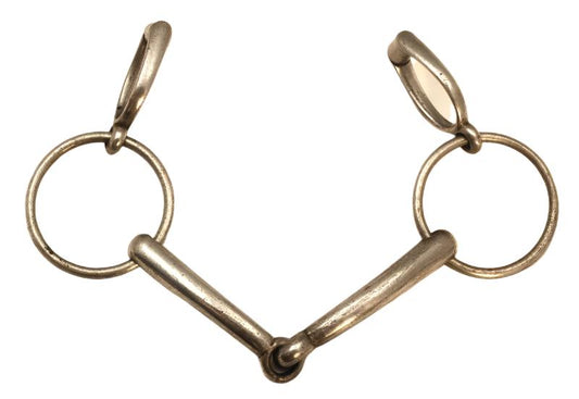 A Steel Military Hitchcock Gag or Overcheck Bit