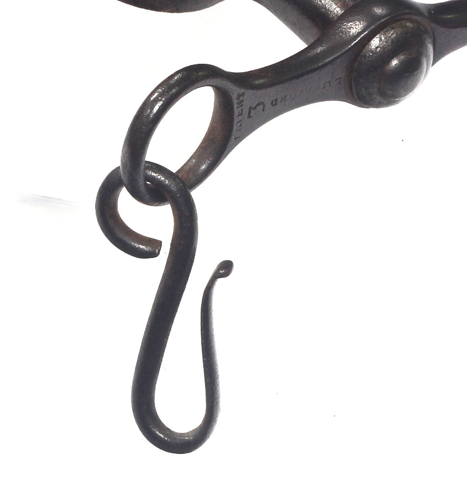 An Antique Curb Bit with Segundo Mouthpiece by Latchford