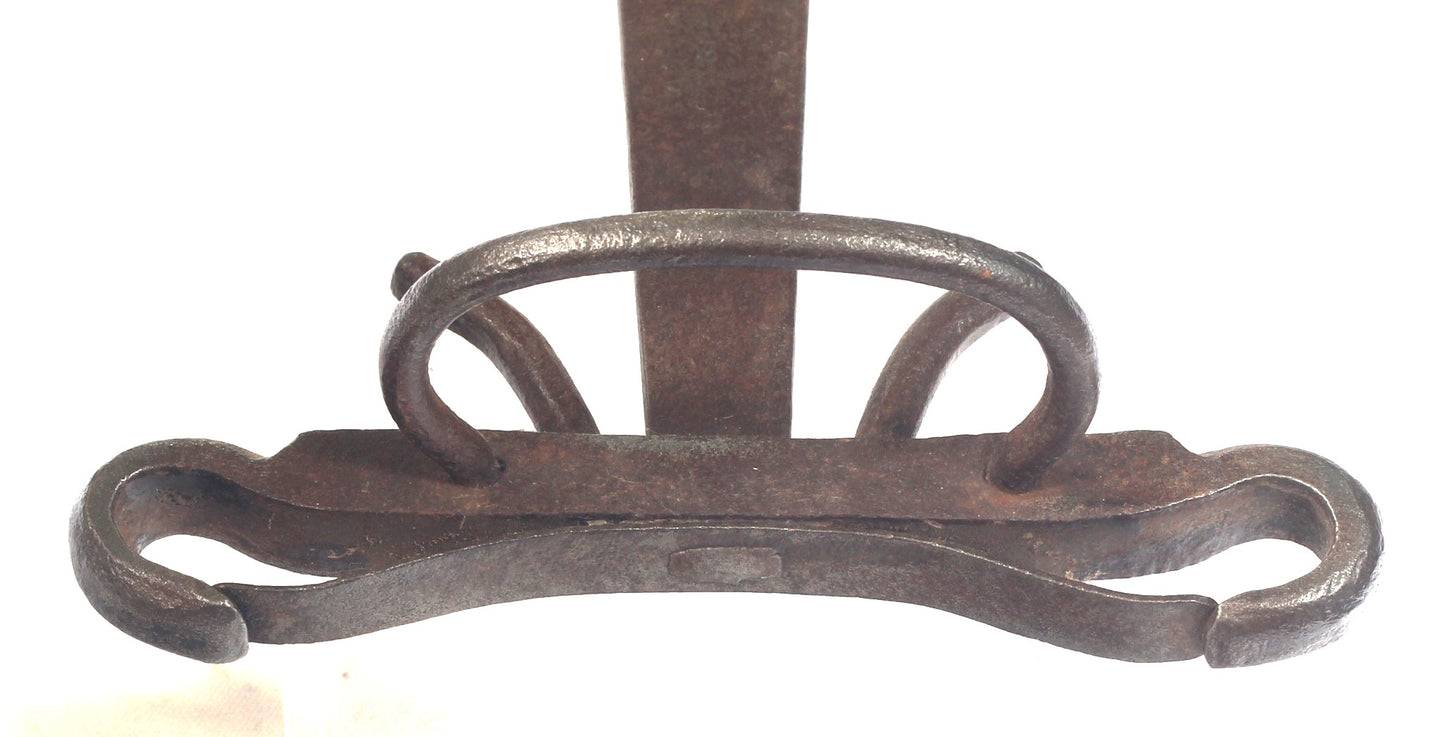 A Steel Spring or Butterfly Bit with Tongue Plate
