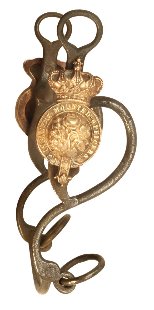 An Infantry Mounted Officers Horse Bit