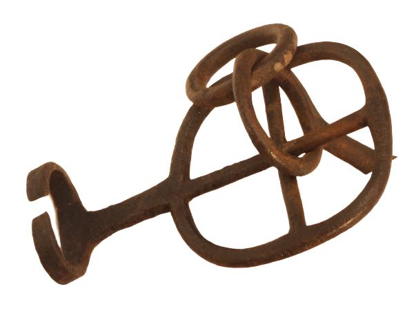 An Antique Japanese Samurai Horse Bit or Kutsuwa