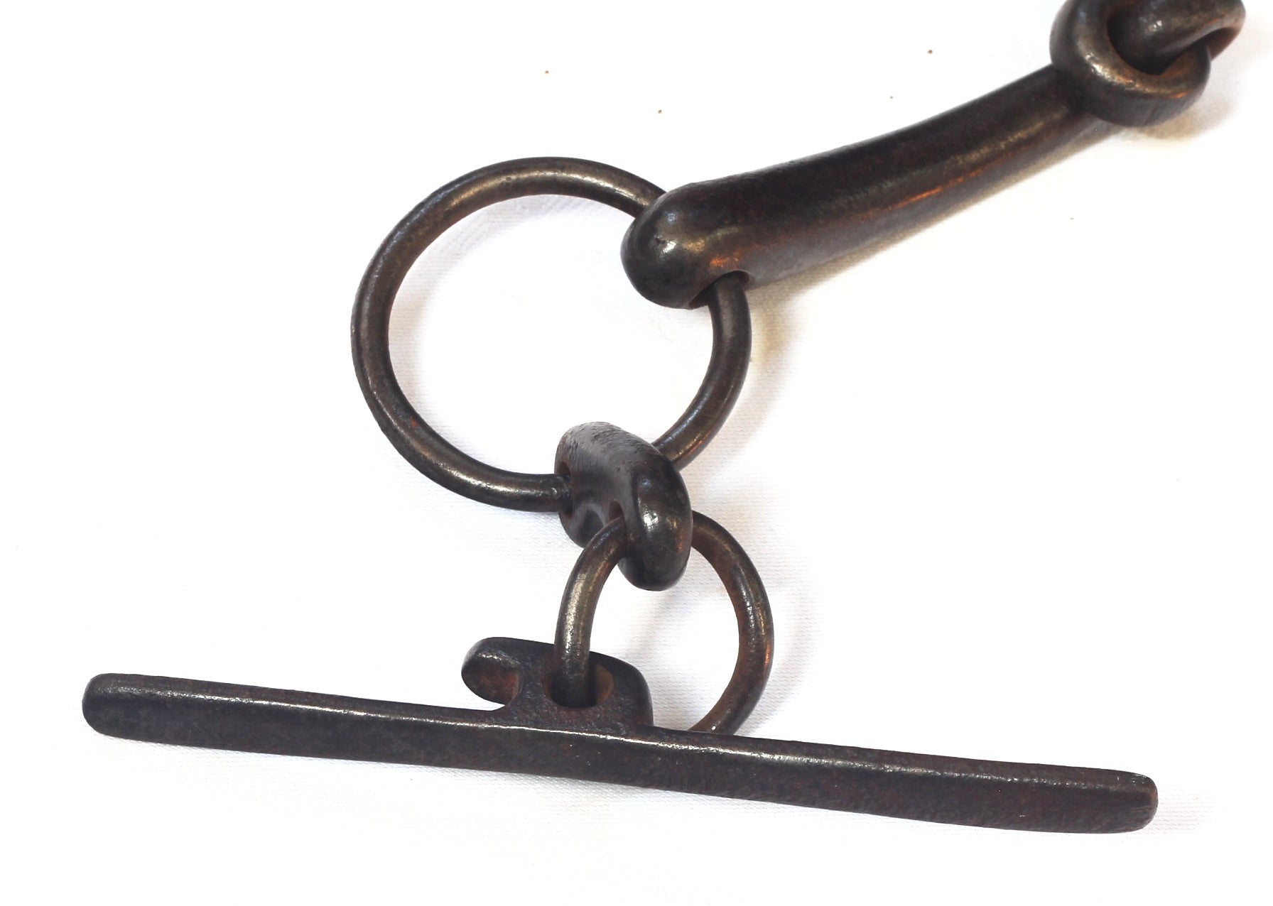 WW1 1914 Steel T Bar Bradoon or Watering Snaffle