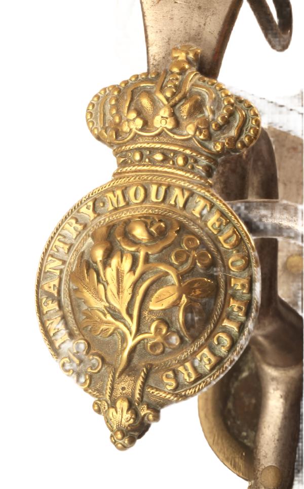 An Infantry Mounted Officers Horse Bit