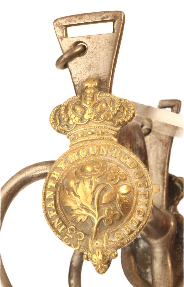 An Infantry Mounted Officers Horse Bit