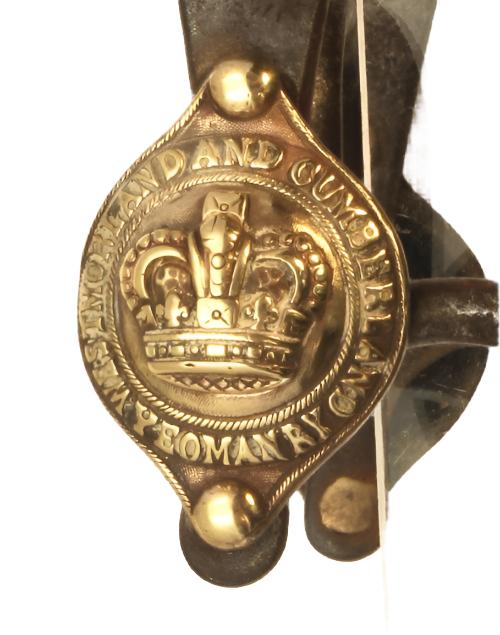 A Westmorland and Cumberland Yeomanry Horse Bit