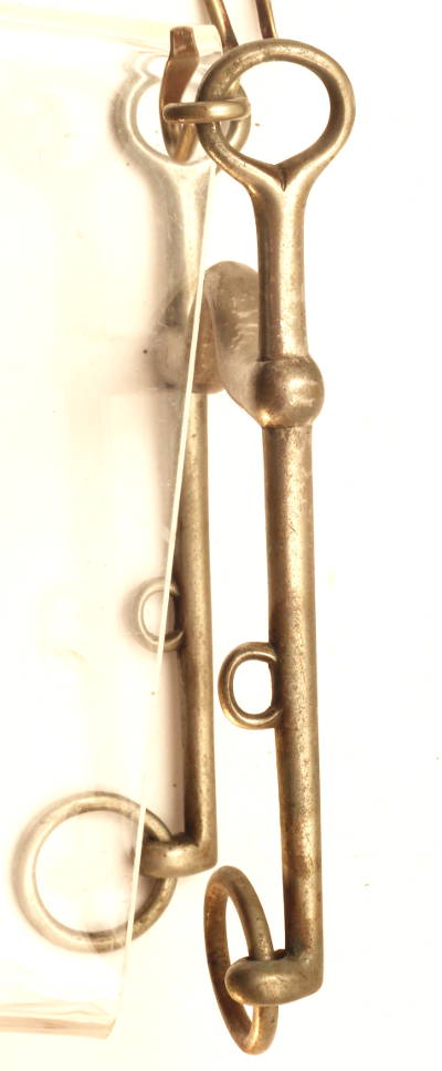 A Vintage Nickel Weymouth Bit