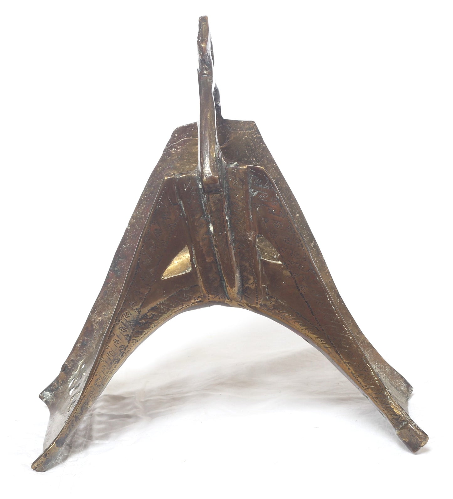 Pair of Hausa African stirrups
