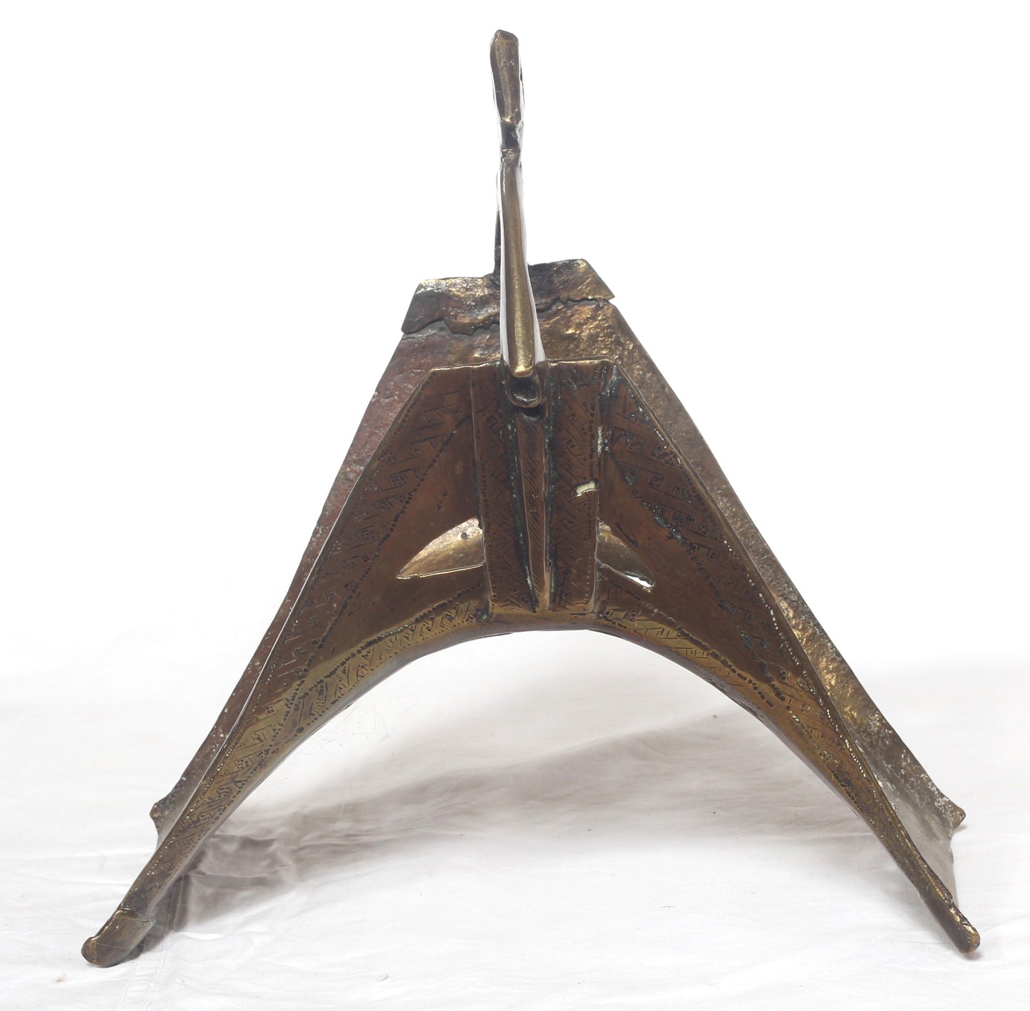 Pair of Hausa African stirrups