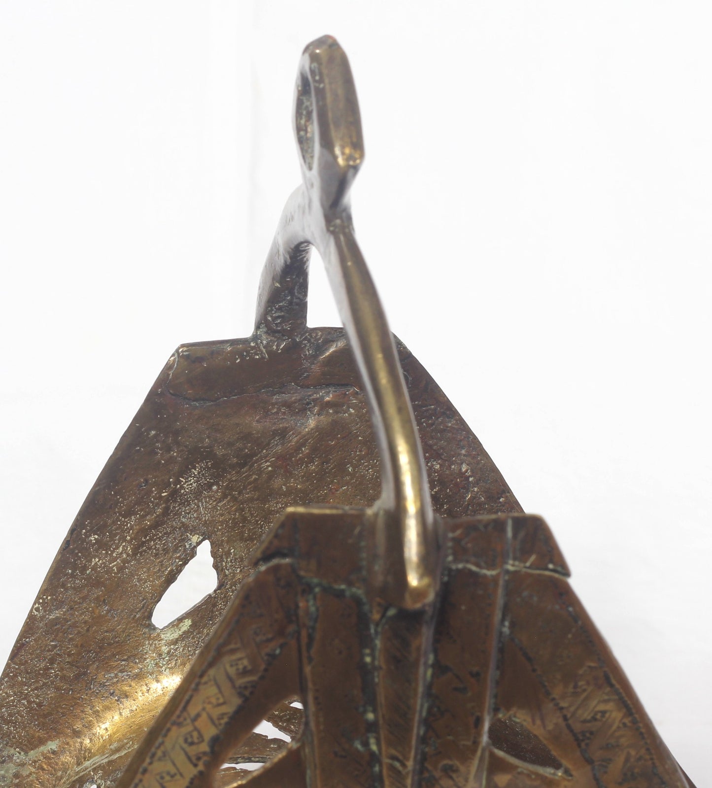 Pair of Hausa African stirrups