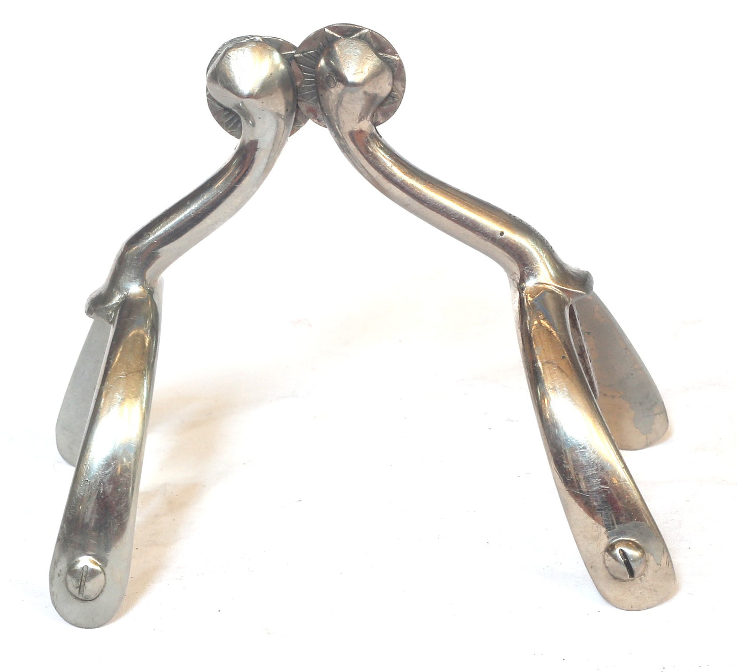 Pair of Swan Necked Mess Dress Box Spurs