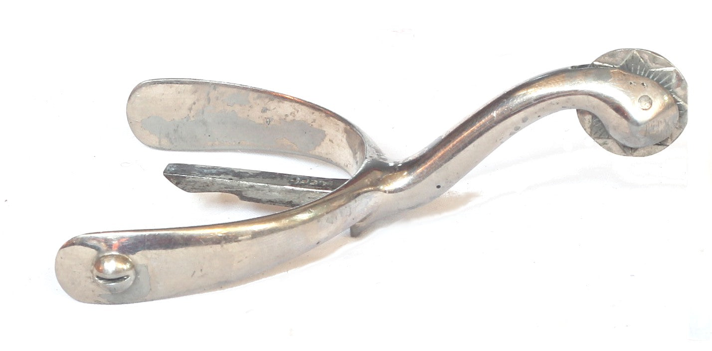 Pair of Swan Necked Mess Dress Box Spurs