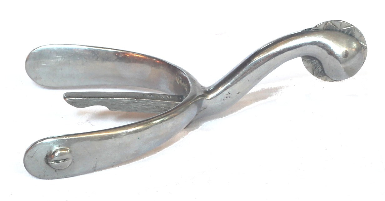 Pair of Swan Necked Mess Dress Box Spurs