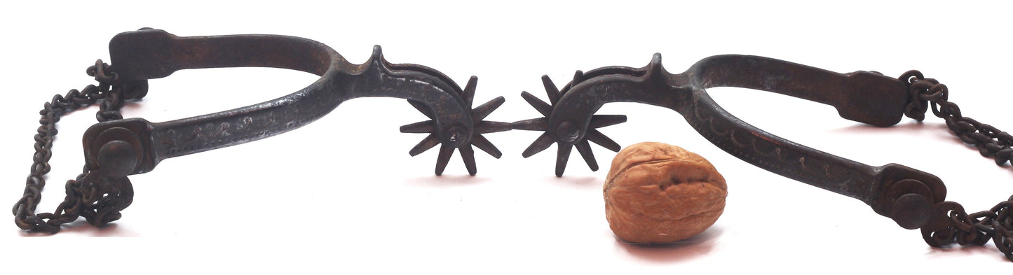 A Pair of Buermann Cowboy Spurs