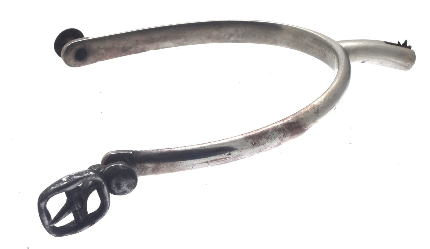 Pair of Maxwell Prince of Wales Spurs with Buttons and Buckles
