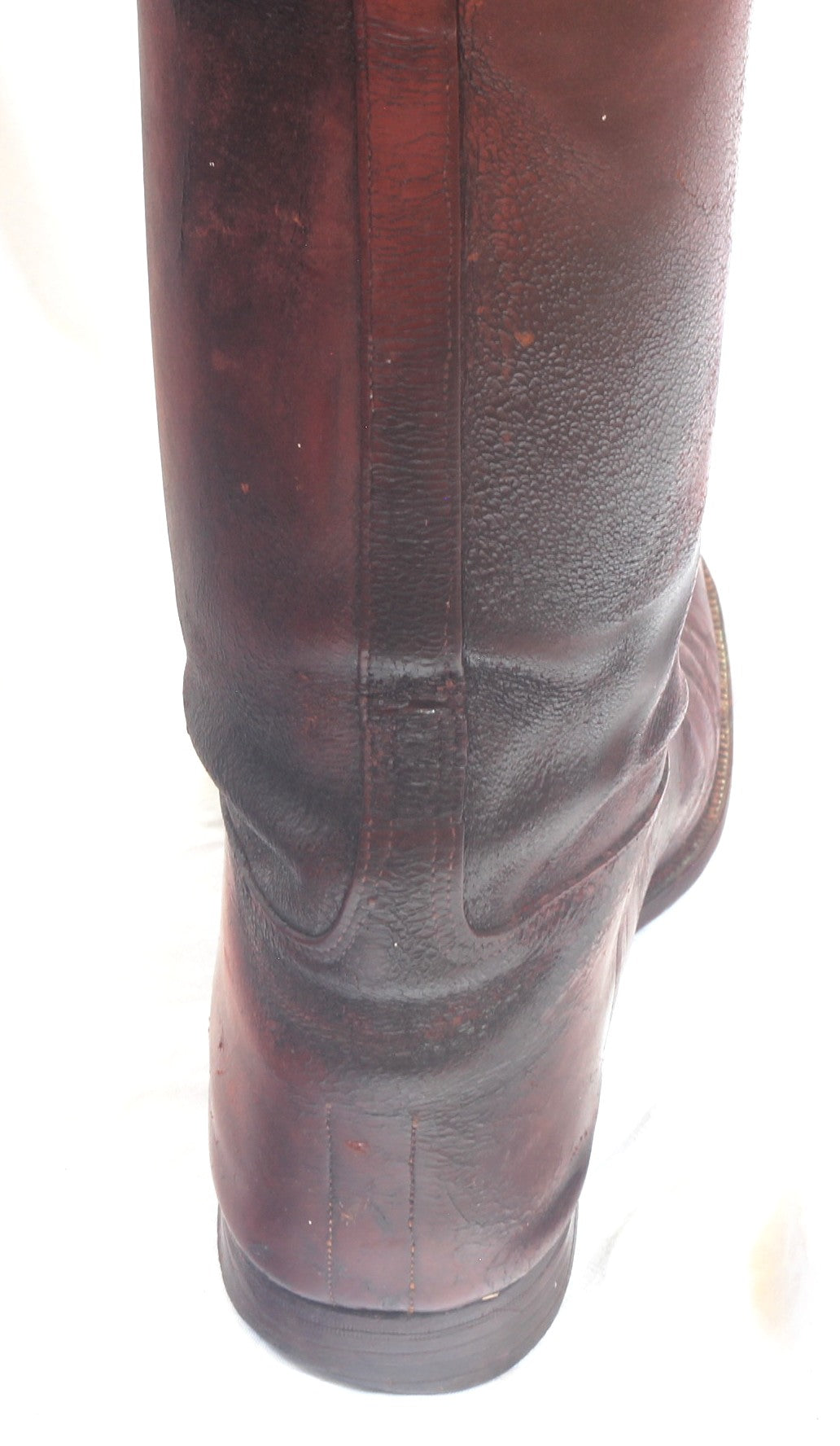 Vintage Tom Hill Brown Leather Riding Boots and Trees Size 10½ or 11