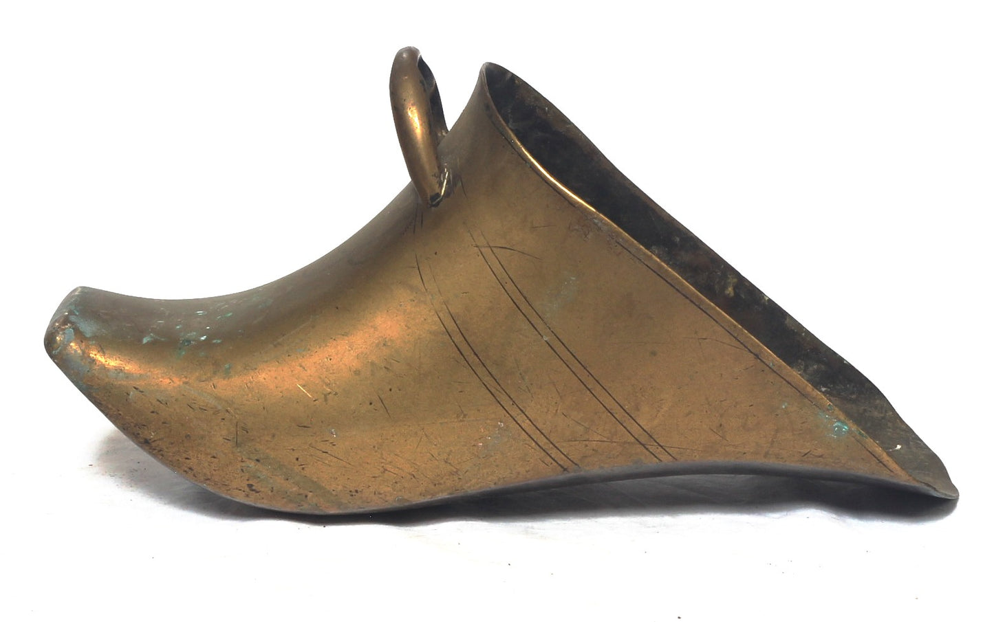 Pair of brass conquistador stirrups