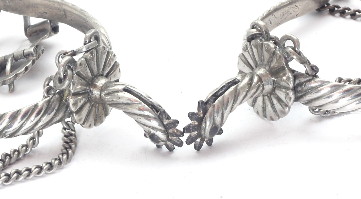 Pair of 19th or early 20th Century Latin American Gaucho Spurs