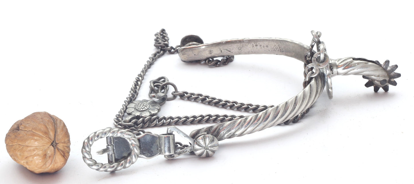 Pair of 19th or early 20th Century Latin American Gaucho Spurs