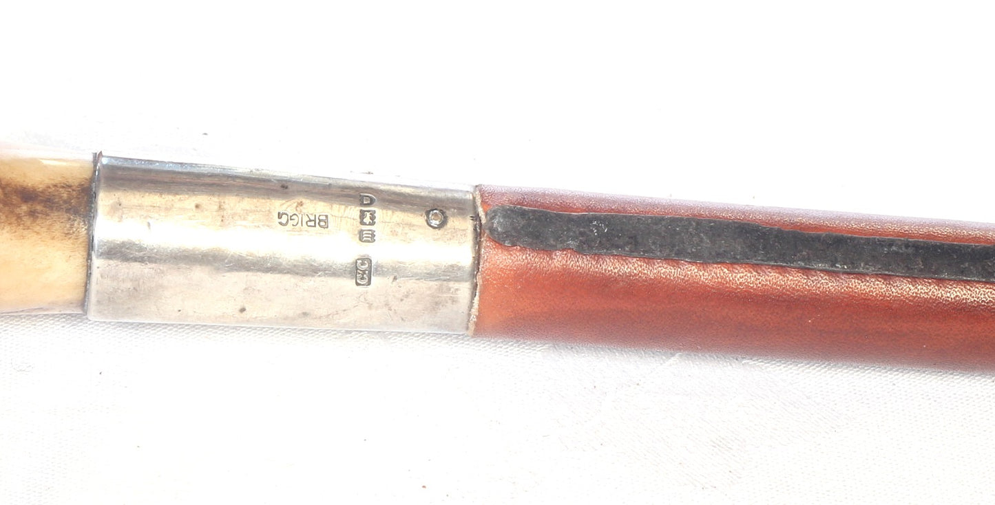 Edwardian Hunting whip by Brigg