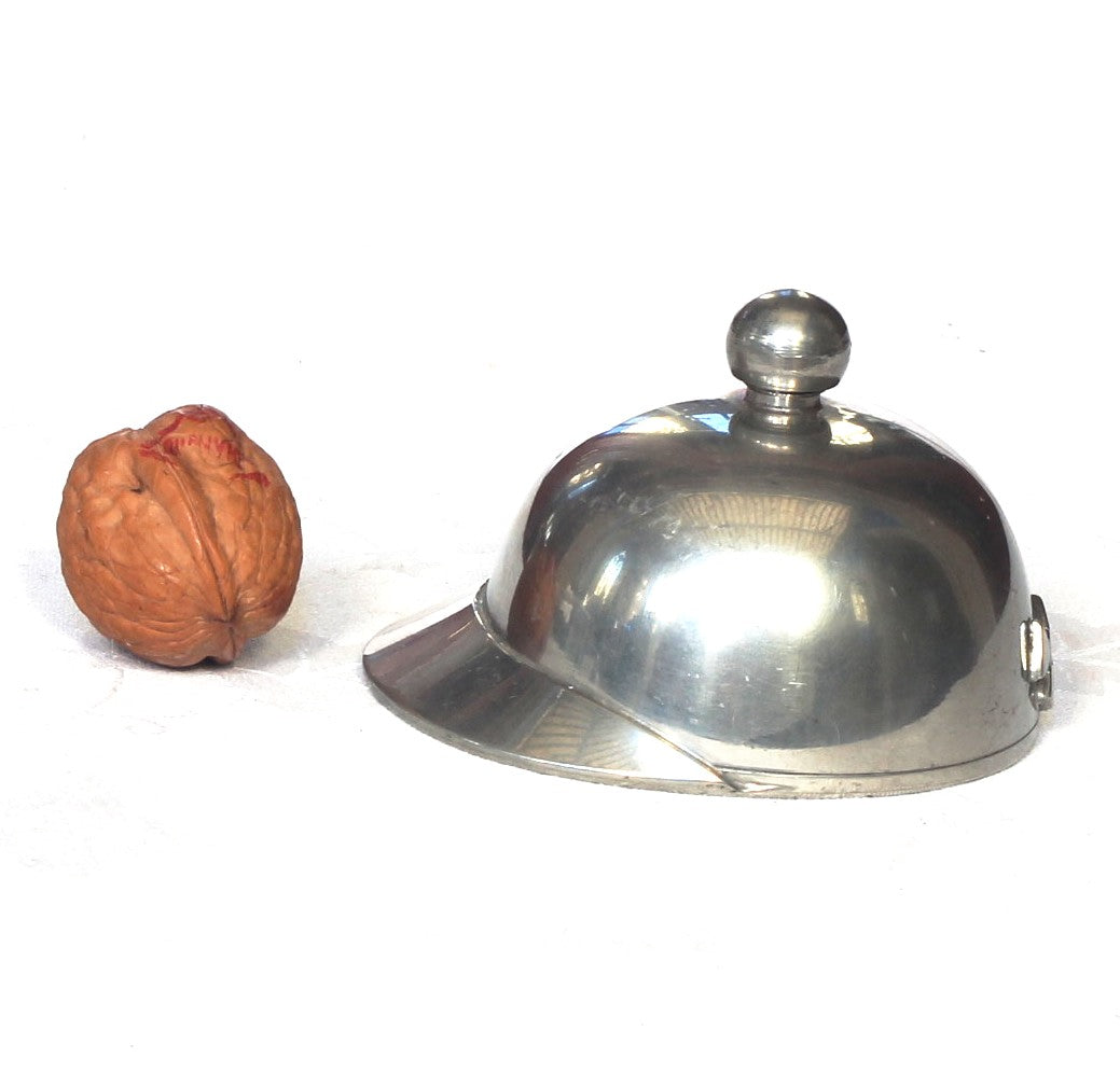 Pewter Hunting Cap Flask