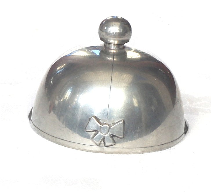 Pewter Hunting Cap Flask