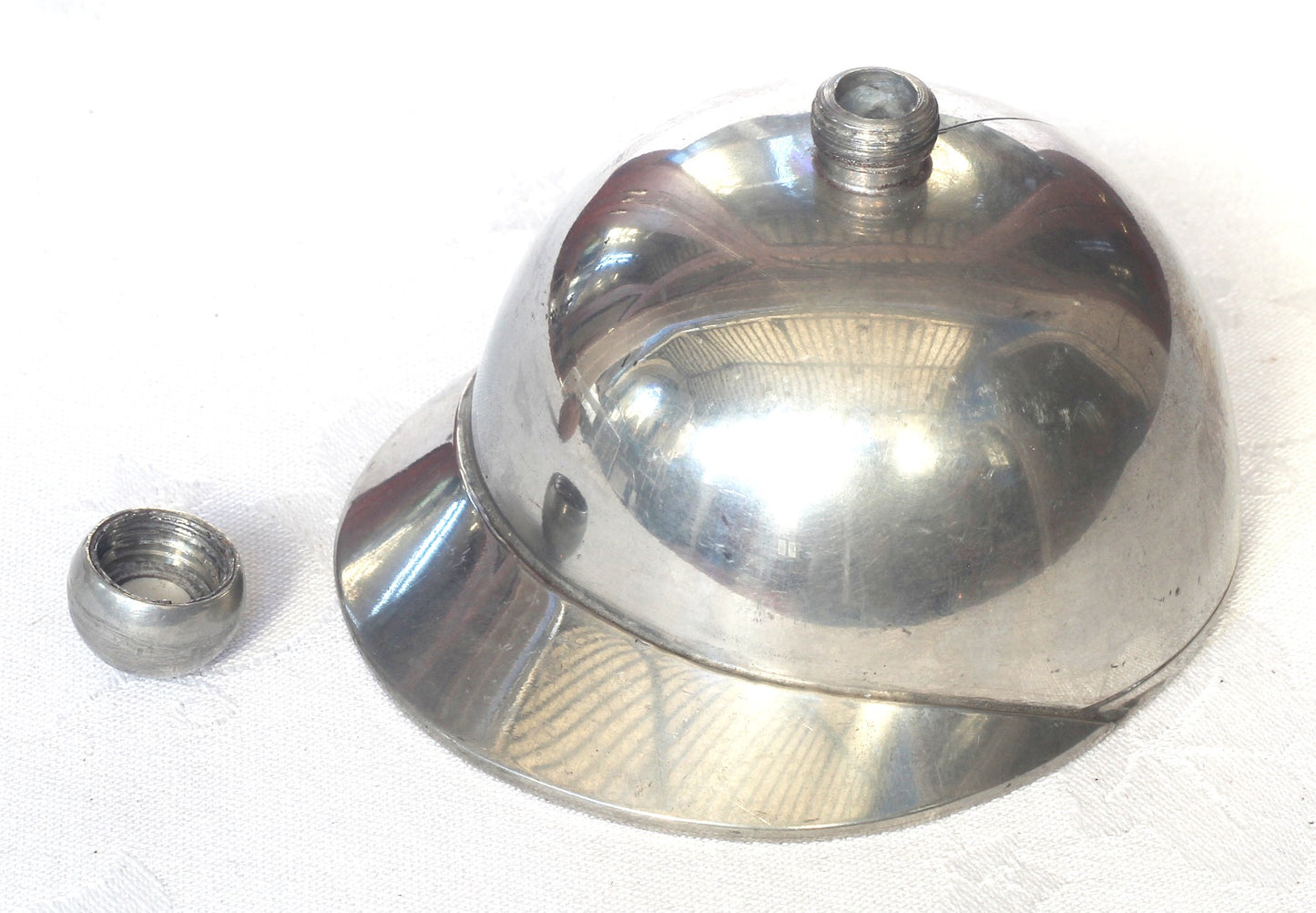 Pewter Hunting Cap Flask