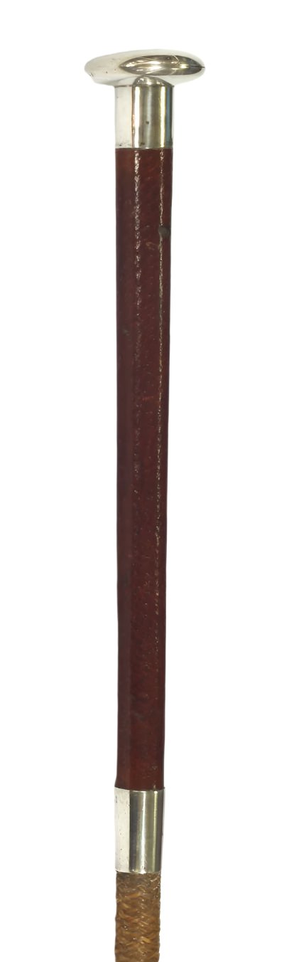 1938 Ladies' Riding Whip with Silver Cap
