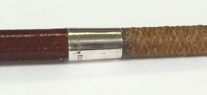 1938 Ladies' Riding Whip with Silver Cap