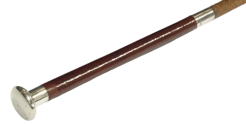 1938 Ladies' Riding Whip with Silver Cap