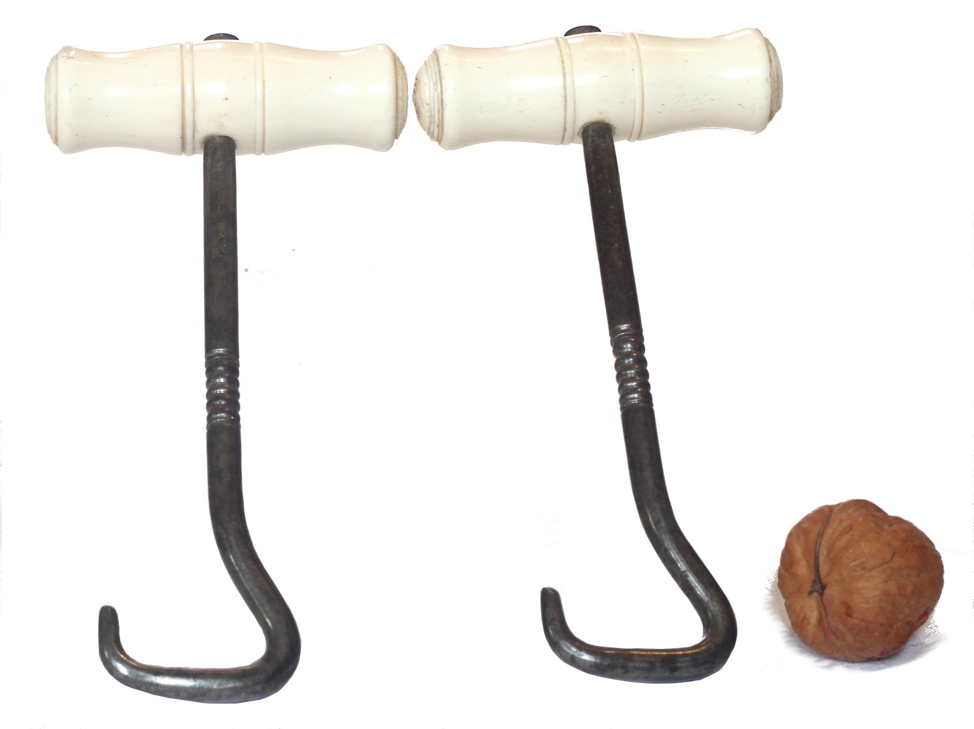 Vintage Bone Handled Boot Pulls