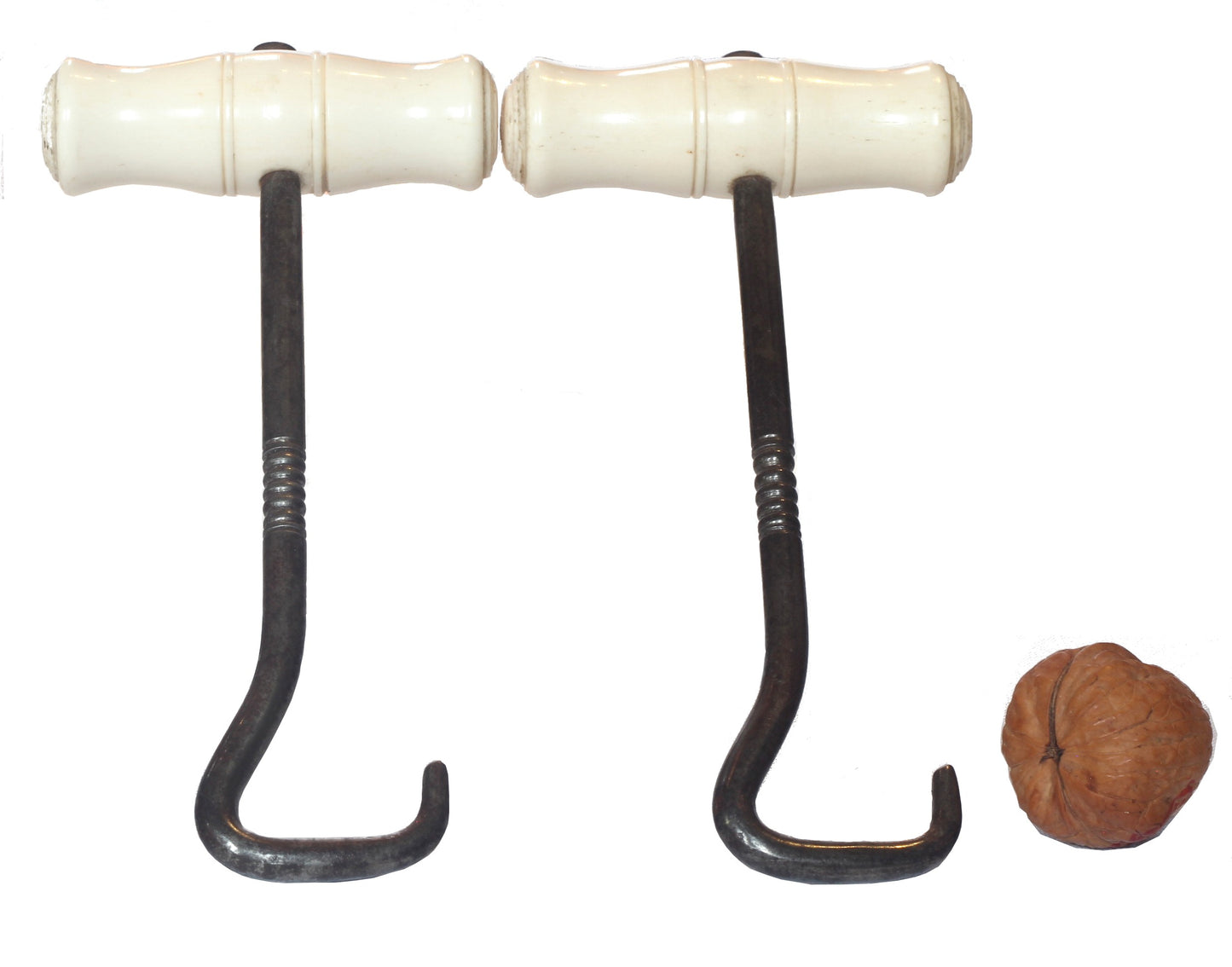 Vintage Bone Handled Boot Pulls