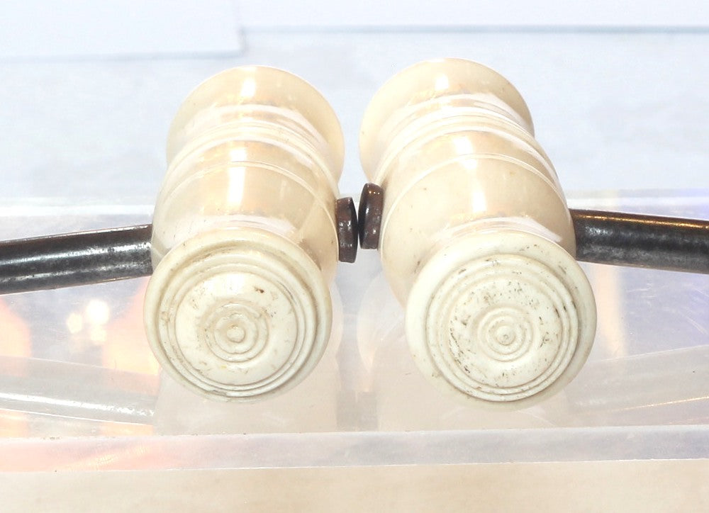 Vintage Bone Handled Boot Pulls