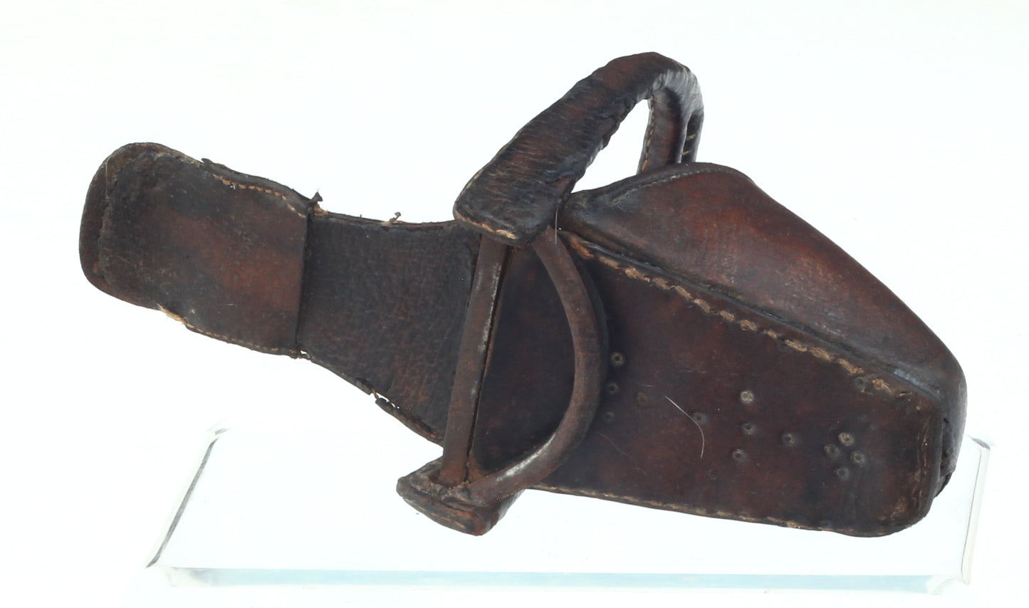 Antique Devon Leather Slipper Stirrup