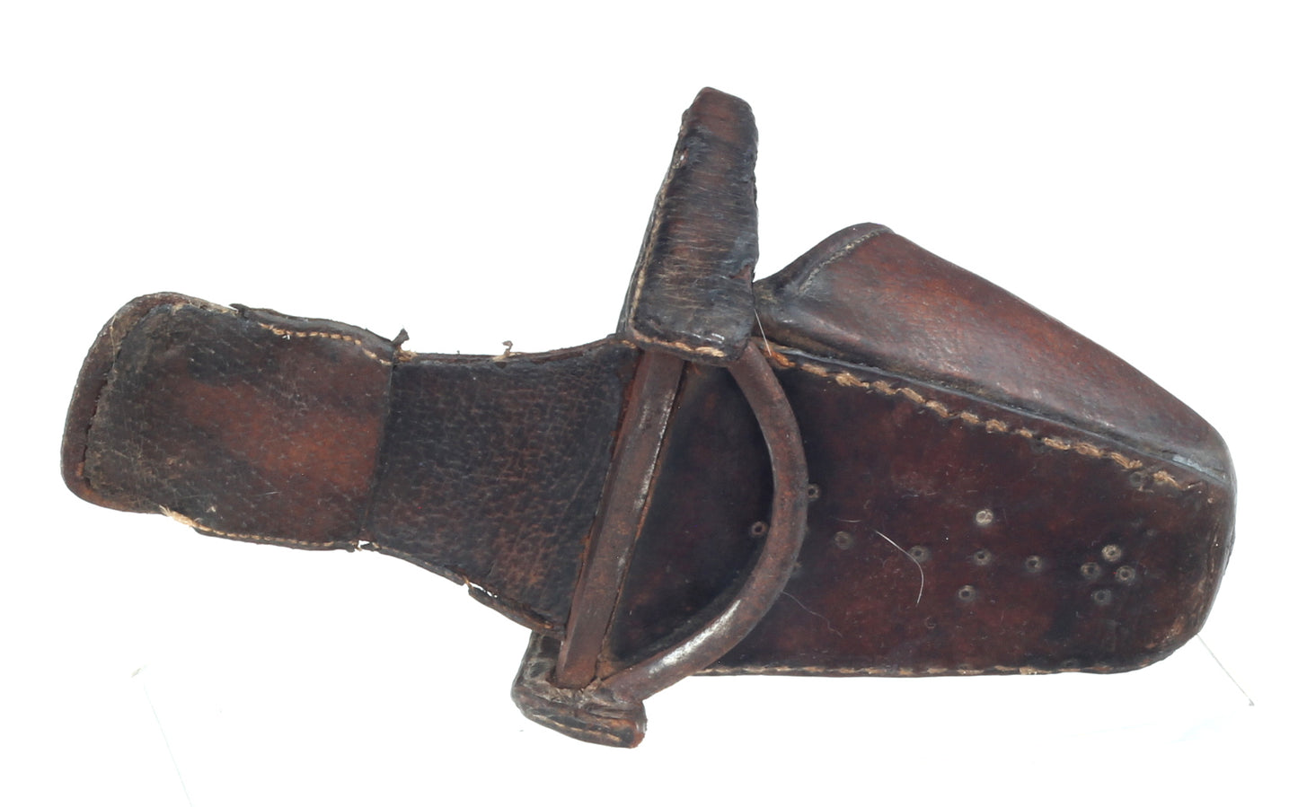 Antique Devon Leather Slipper Stirrup