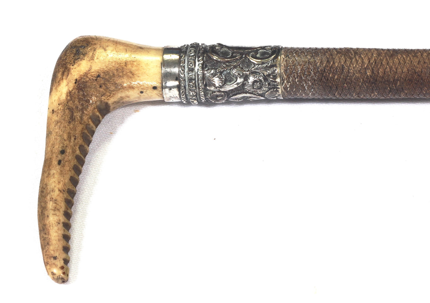 antique hunting whip