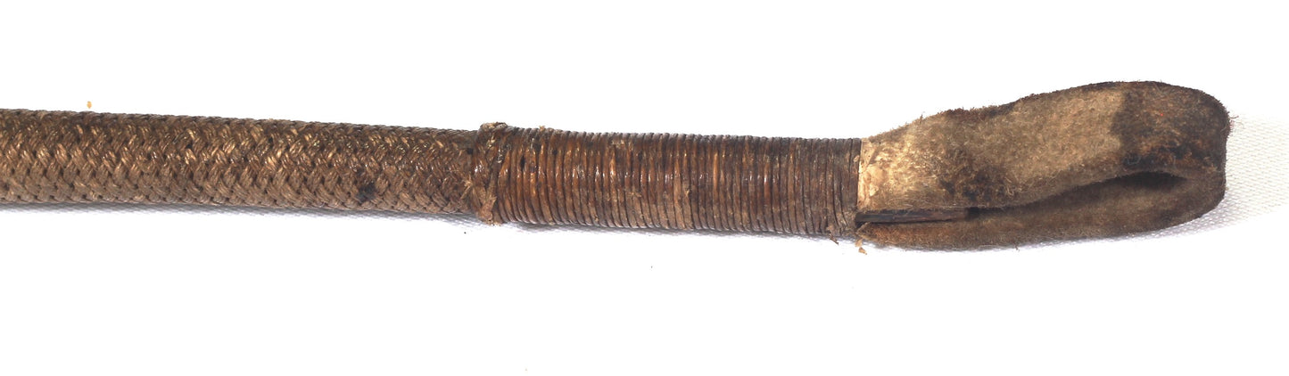 antique hunting whip