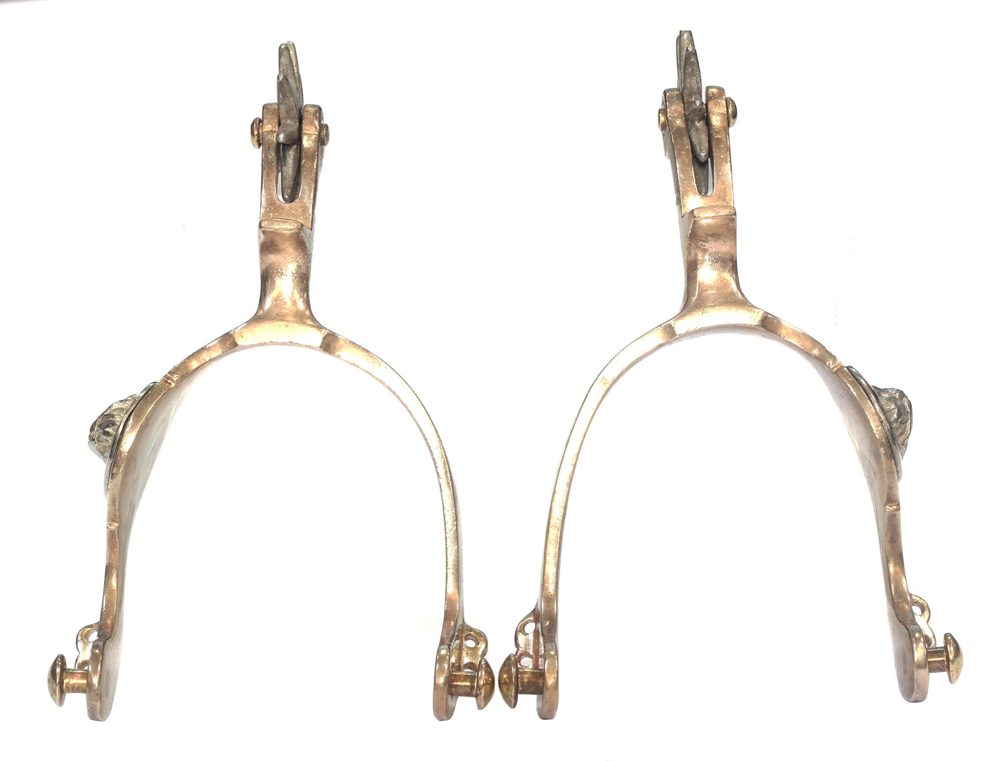 A Pair of Indian Chief Spurs