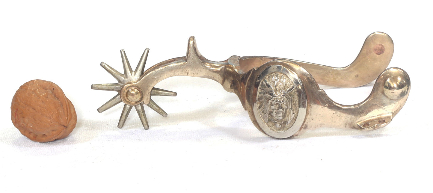 A Pair of Indian Chief Spurs