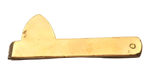 18thC Brass & Steel Fleam for Bleeding Horses