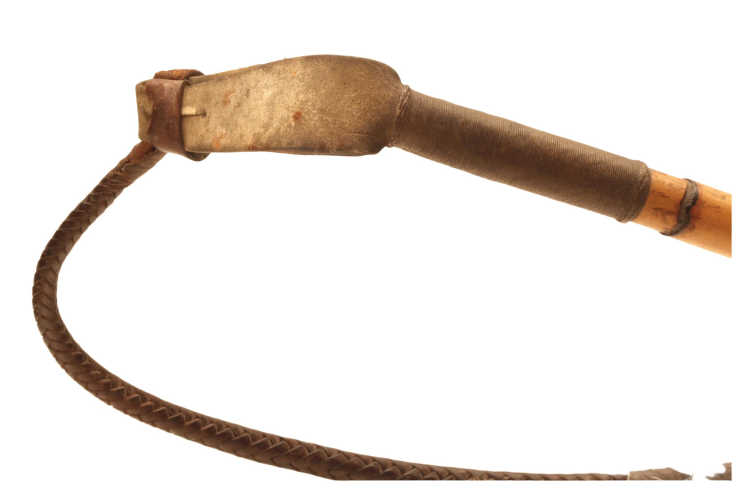 Antique hunting whip