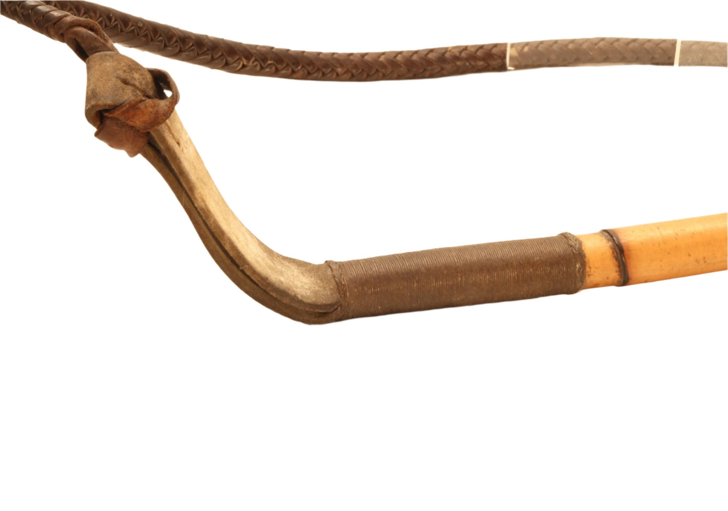 Antique hunting whip